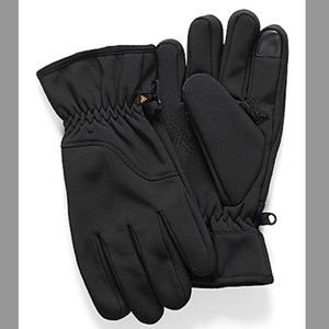 Auclair black and gray sporty tech gloves NWT